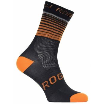 Funkčný ponožky Rogelli HERO nielen pre cyklistov, čierno-oranžové 007.905 XL (44-47)