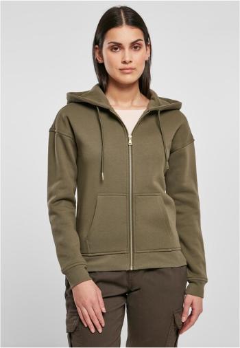 Urban Classics Ladies Classic Zip Hoody olive - 3XL