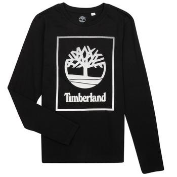 Timberland  Tričká s dlhým rukávom T25T31-09B  Čierna