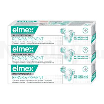 Elmex Sensitive Professional Repair & Prevent zubná pasta 3x75 ml