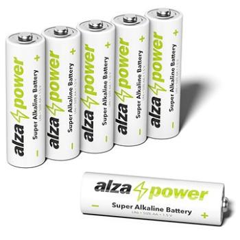 AlzaPower Super Alkaline LR6 (AA) 6 ks v eko-boxe (APW-BAA06BX)