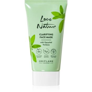 Oriflame Love Nature Upcycled Verbena čistiaca pleťová maska 30 ml