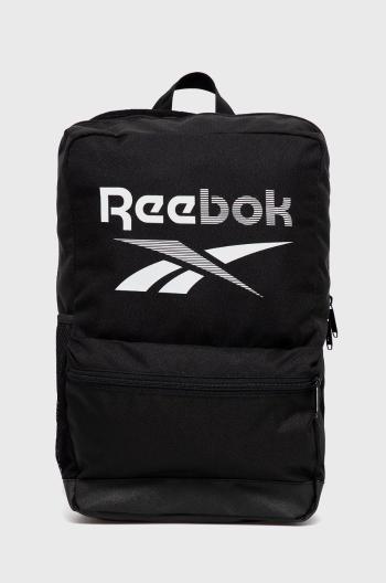 Ruksak Reebok GP0181 čierna farba, veľký, s potlačou