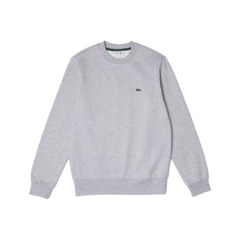 Lacoste  Organic Brushed Cotton Sweatshirt - Gris  Mikiny Šedá