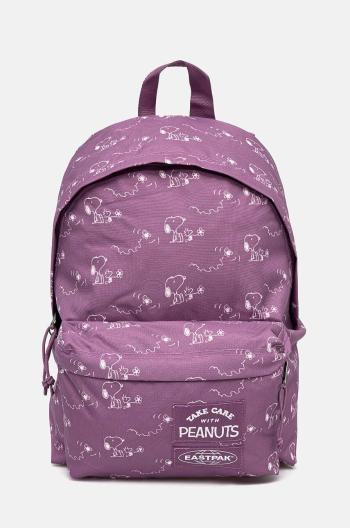 Ruksak Eastpak PADDED PAK'R x Peanuts fialová farba, veľký, vzorovaný, EK0006206O91