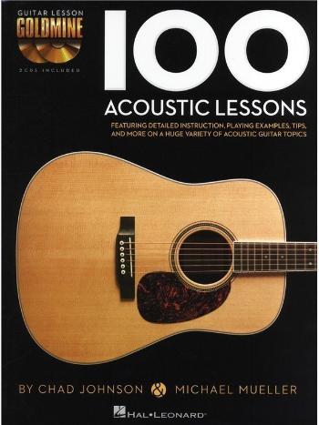 Hal Leonard Chad Johnson/Michael Mueller: 100 Acoustic Lessons Noty