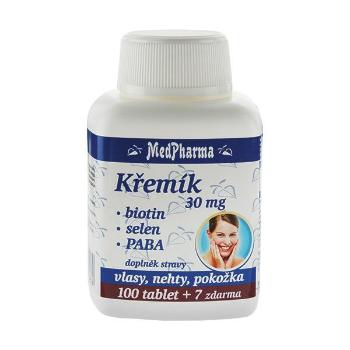 MedPharma Kremík 30mg+Biotín+Selén+PABA 107 ks