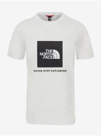 Biele pánske tričko The North Face Raglan