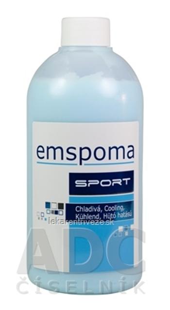 EMSPOMA Chladivá - modrá M masážna emulzia 1x500 ml