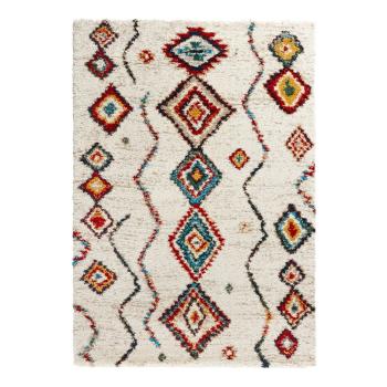 Krémovobiely koberec Mint Rugs Geometric, 80 x 150 cm