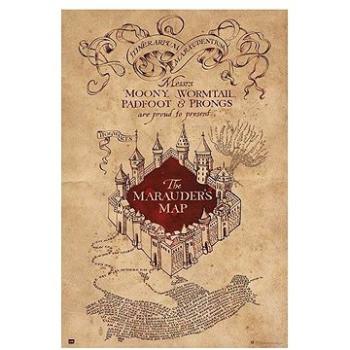 Harry Potter – The Marauders Map – plagát (8435497204020)