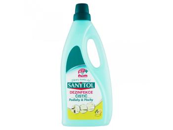 Sanytol Dezinfekčný univerzálny čistič - podlahy a plochy 4 účinky limetka 1 l