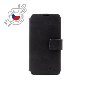 Kožené pouzdro typu kniha FIXED ProFit pro Samsung Galaxy S21+, černé