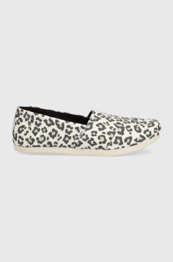 Espadrilky Toms Alpargata béžová farba,