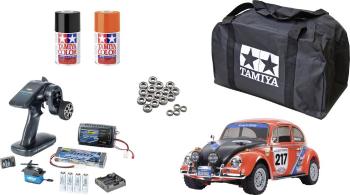 Tamiya MF-01X VW Beetle Rally  komutátorový 1:10 RC model auta elektrický cestný model 4WD (4x4) Kompletná ekonomická sa