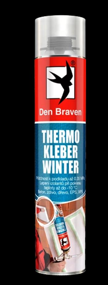 THERMO KLEBER - Nízkoexpanzné polyuretánové lepidlo WINTER žltá 750 ml