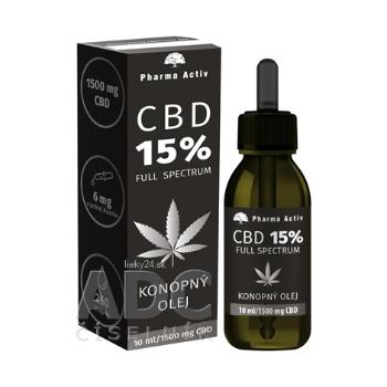 Pharma Activ CBD 15% Full Spectrum KONOPNÝ OLEJ