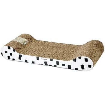 Beeztees Škrabadlo pre mačky kartónové SOFA 49 × 22 × 7,5 cm (8712695166023)