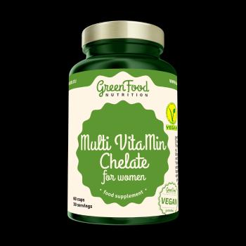 GreenFood Nutrition Multi Chelate+G117 women 60cps