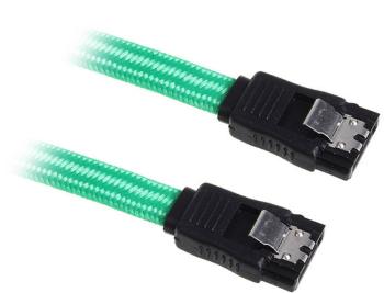 Bitfenix pevný disk prepojovací kábel [1x SATA zásuvka 7-pólová - 1x SATA zásuvka 7-pólová] 30.00 cm zelená, čierna
