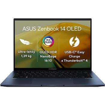 ASUS Zenbook 14 OLED UX3402ZA-KN381W Ponder Blue celokovový + ZDARMA Elektronická licencia Bezstarostný servis ASUS - bez nutnosti registrace / aktivace