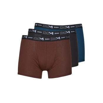 DIM  COTON STRETCH PACK X3  Boxerky Viacfarebná