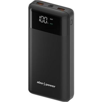 AlzaPower Parade 30000 mAh Power Delivery (18 W) čierna (APW-PBPA30PDB)