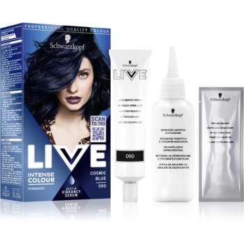 Schwarzkopf LIVE Intense Colour permanentná farba na vlasy odtieň 090 Cosmic Blue 1 ks