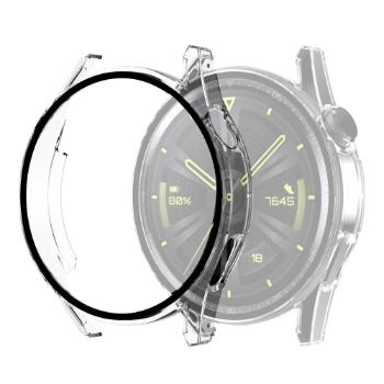 Plastový kryt s ochranným sklom pre Huawei Watch GT 3 46mm priehľadný