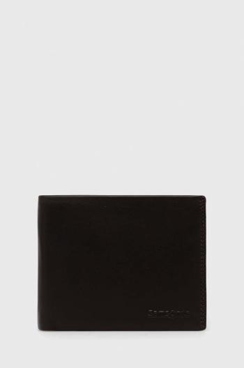 Kožená peňaženka Samsonite pánsky, hnedá farba