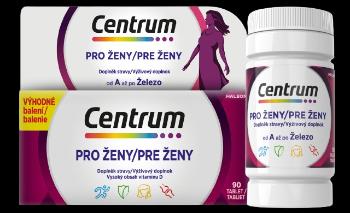 CENTRUM multivitamín pre ženy 90 tabliet