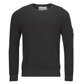 Calvin Klein Jeans  BADGE EASY SWEATER  Svetre Čierna