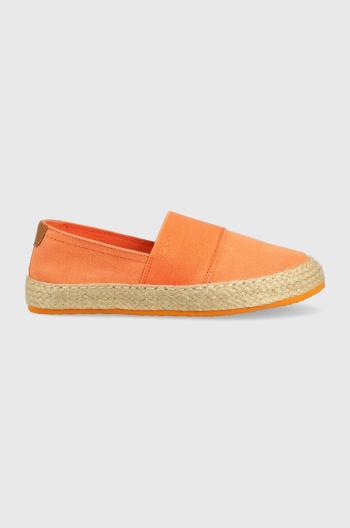 Espadrilky Gant Raffiaville oranžová farba, 26569820.G49