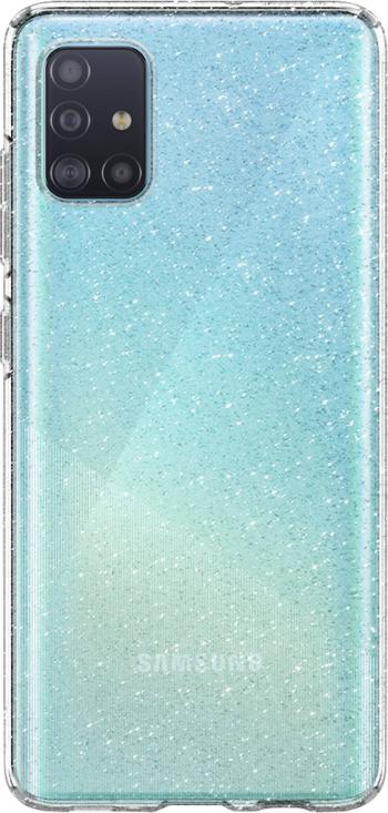 Spigen Liquid Crystal Case Samsung Galaxy A51 číra, trblietavý efekt