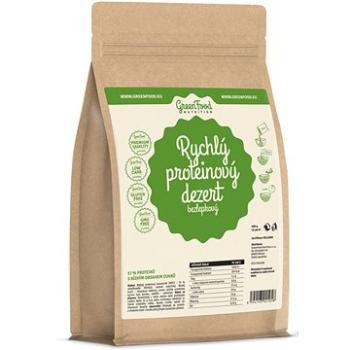 GreenFood Nutrition Low Carb Proteínový puding, 400 g, kakao (8594193921065)