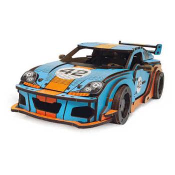 UNIDRAGON Drevené puzzle uni models comet gts blue-orange