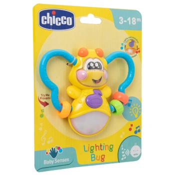 Chicco hryzačka elektronická svietiaci chrobáčik AGS_09707.00,CHICCO Hryzačka elektronická Svietiaci chrobáčik 3m+