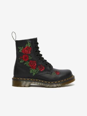 Dr. Martens 1460 Vonda Floral Leather Kotníková obuv Čierna