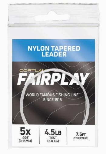 Cortland náväzec ujímaný fairplay leader clear 9ft - 0x 12 lb