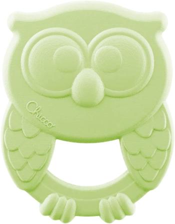 CHICCO Hryzačka Eco+ Sova Owly zelená 3m+