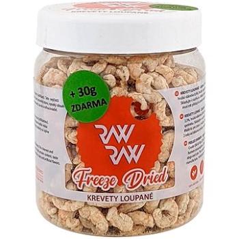 Raw Raw Freeze Dried, maškrty Krevety lúpané 80 g+30 g (8595593307381)