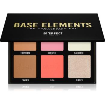 BPerfect Base Elements The Complexion Edit multifunkčná paleta na tvár 27 g