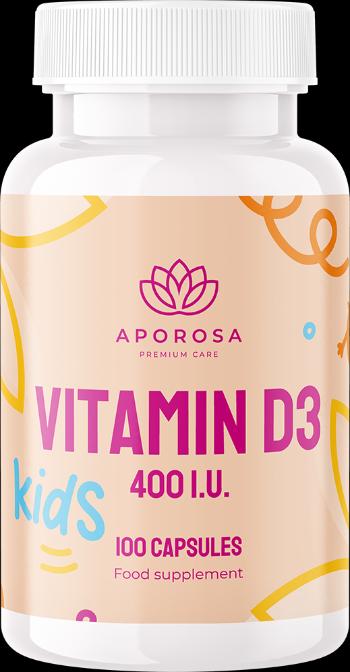 APOROSA Kids Vitamin D3 400 I.U. 100 kapsúl