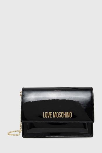 Kabelka Love Moschino čierna farba