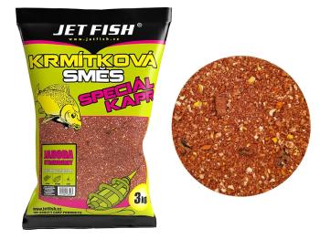 Jet fish krmítková zmes špeciál kapor 3 kg - jahoda