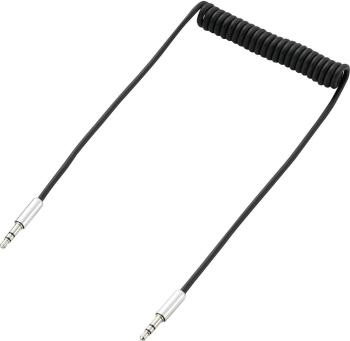 SpeaKa Professional SP-7870092 jack audio prepojovací kábel [1x jack zástrčka 3,5 mm - 1x jack zástrčka 3,5 mm] 1.00 m č