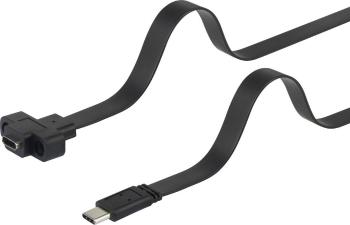 Renkforce #####USB-Kabel #####USB 3.2 Gen1 (USB 3.0 / USB 3.1 Gen1) #####USB-C™ Stecker, #####USB-C™ Buchse  50.00 cm či