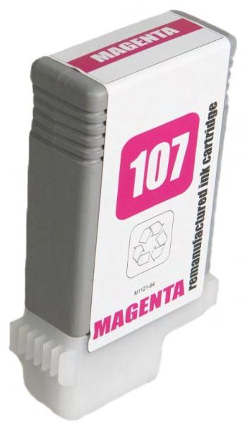 CANON PFI-107 M - kompatibilná cartridge, purpurová, 130ml