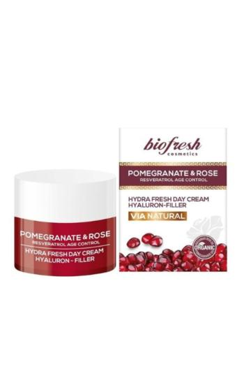 BIOFRESH Denný pleťový krém Hyaluron-filler Pomegranate & Rose 50 ml