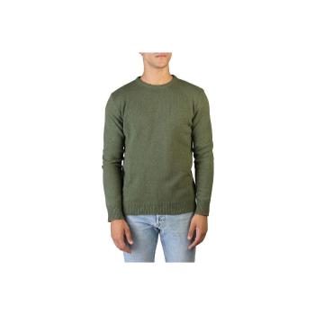 100% Cashmere  Jersey  Svetre Zelená